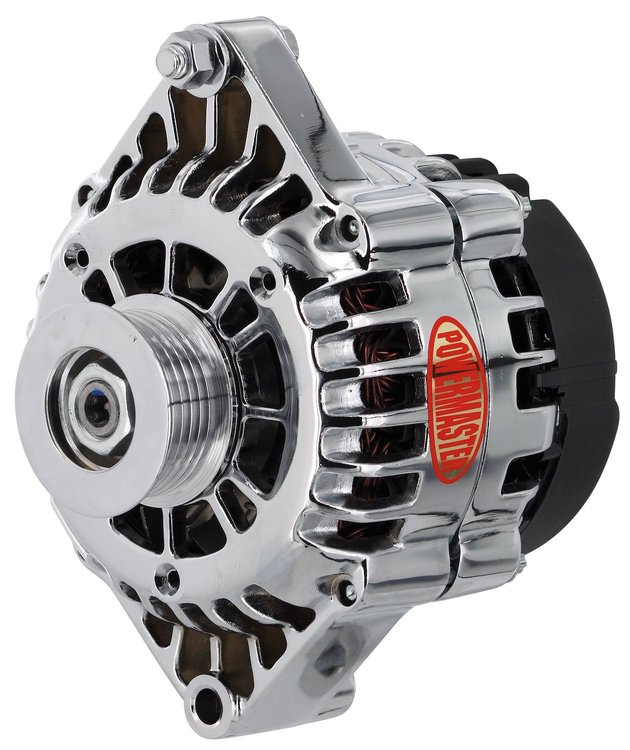 GM CS130D Straight Mount 7.24" Alternator Chrome