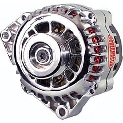 GM CS130D Offset Left Mount 4.17" Alternator Chrome