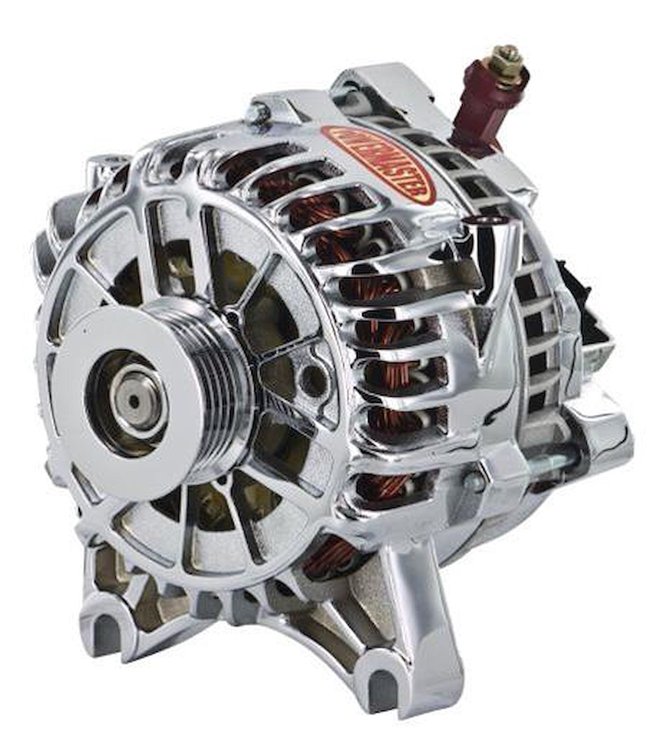 Ford 6G Large Frame V Mount Alternator 200 Amp