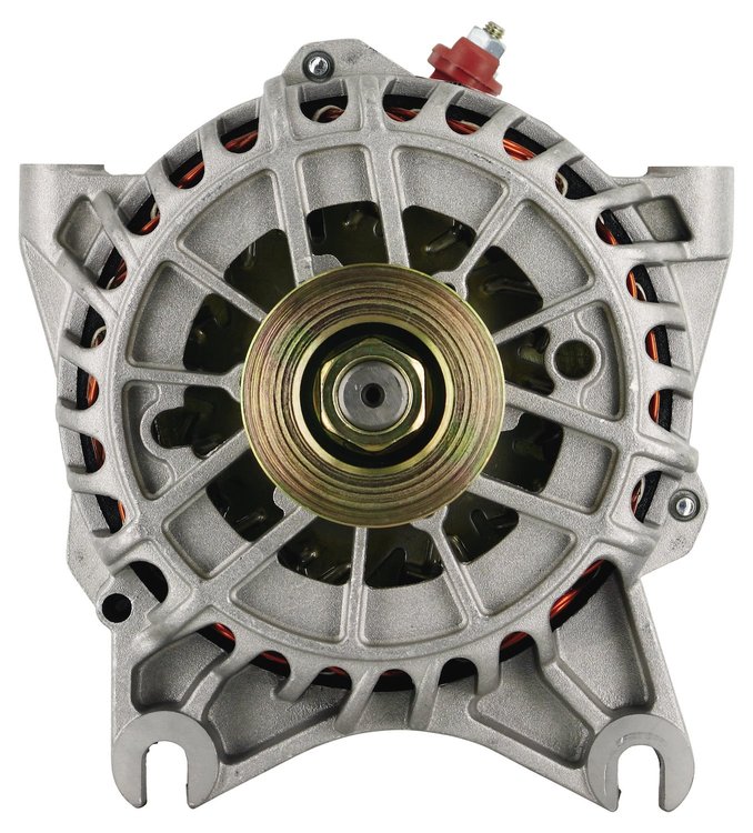 Ford 6G Large Frame V Mount Alternator 200 Amp