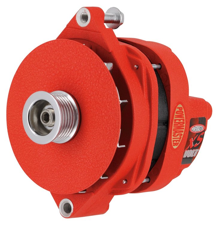 XS Volt CS144 Style SPL Competition Alternator Red Wrinkle