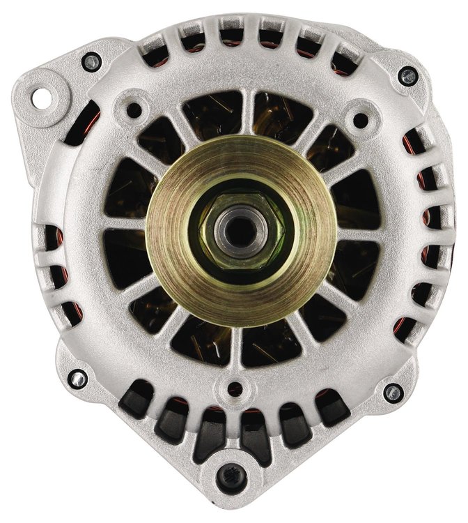 GM CS130D Offset Left Mount 4.65" Alternator Natural