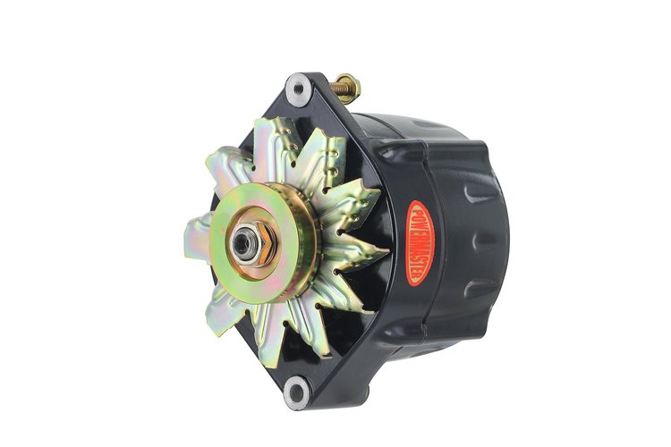 GM 12si-Style Alternator Black "Smooth Look"