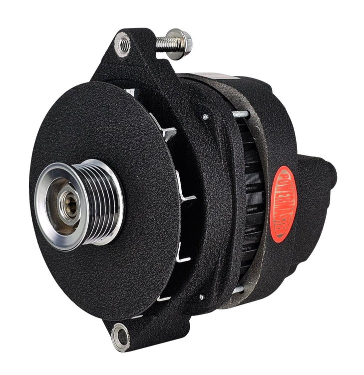 578068SPL XS Volt CS144 Style SPL Competition Alternator [Black Wrinkle]