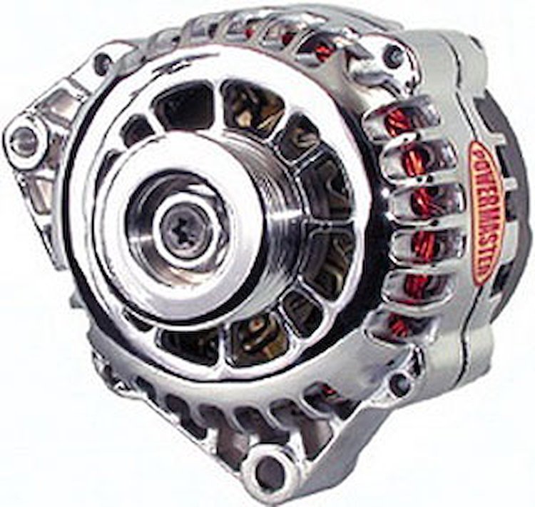 GM CS130D Offset Left Mount 4.17" Alternator Black