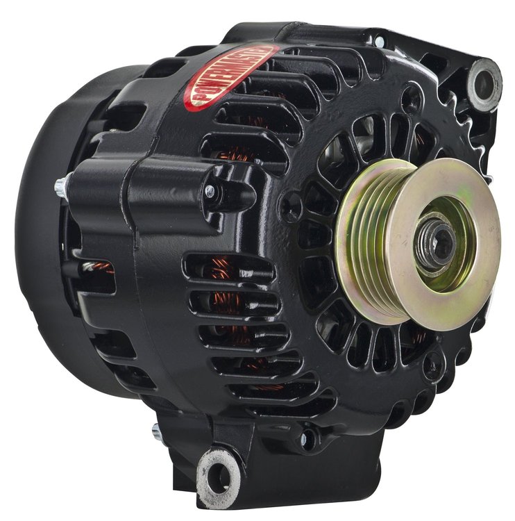 GM CS130D Side Mount Alternator Black