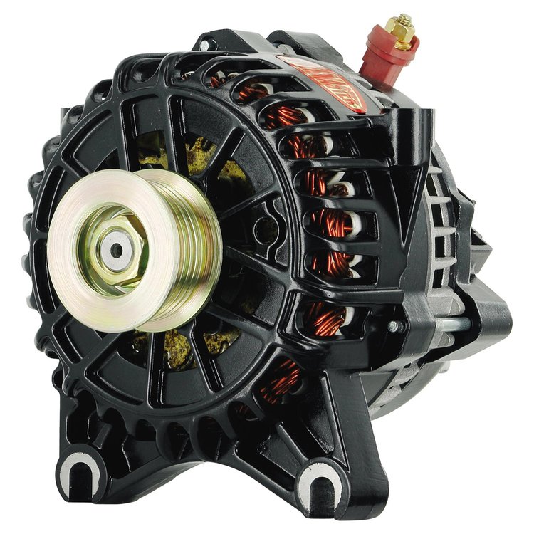 Ford 6G Large Frame V Mount Alternator 200 Amp