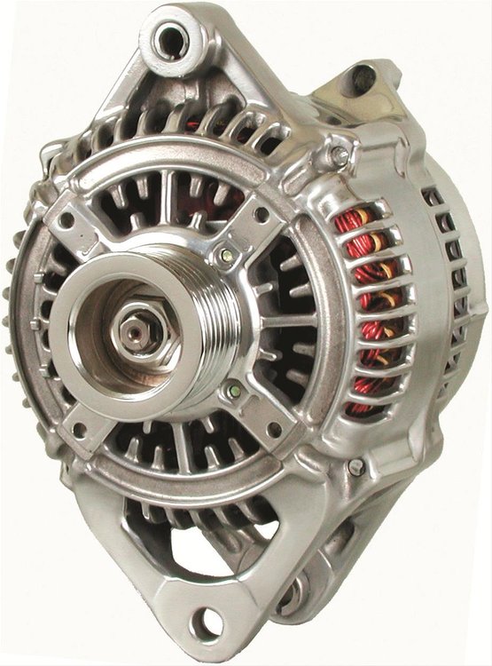 Upgrade Alternator Polished Finish