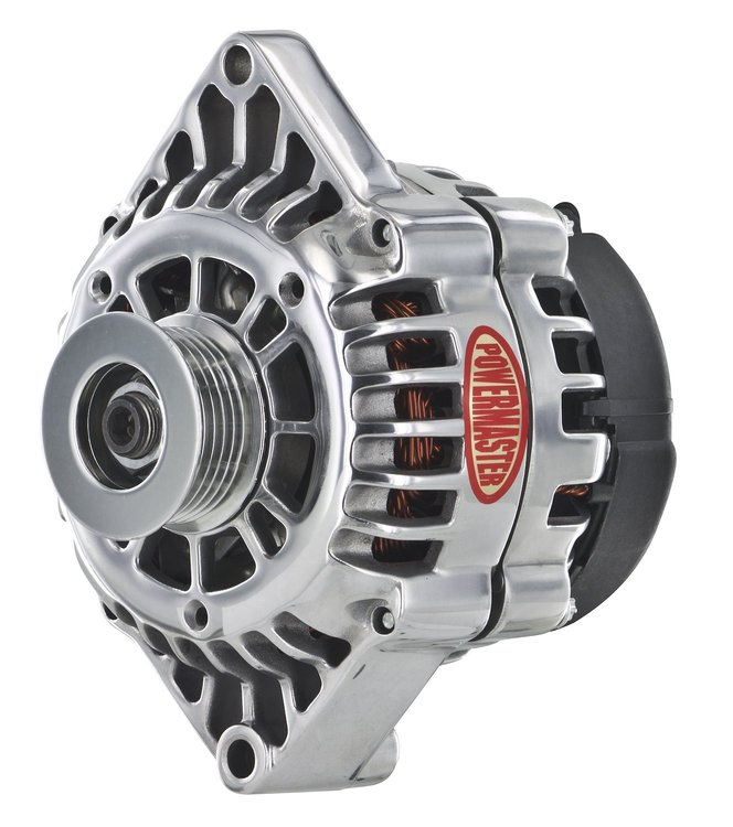 GM CS130D Straight Mount 7.24" Alternator Polished