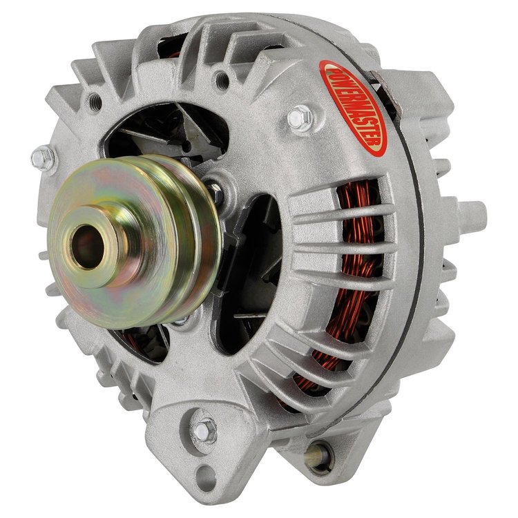 75091 Upgrade Alternator, 100 Amp, Natural Finish