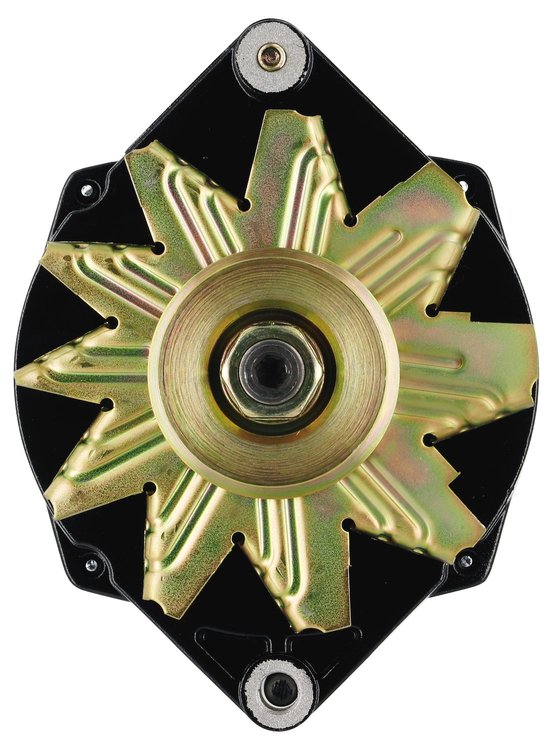 Jeep Upgrade Motorola Alternator Black