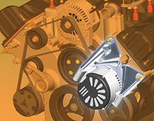 4.6L Ford Dual Alternator kit for Police/Limo/Taxi/Comp. Car Audio