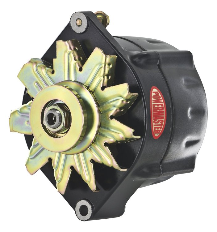 GM Delco-Style Alternator Black "Smooth Look"