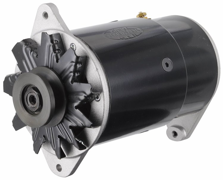 GM Long PowerGEN Alternator Black