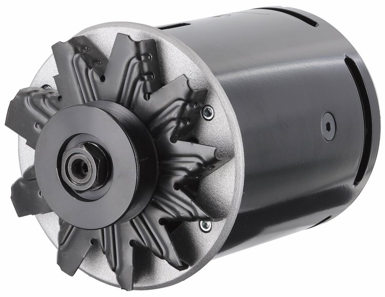 Custom PowerGEN Custom Mount Alternator Black