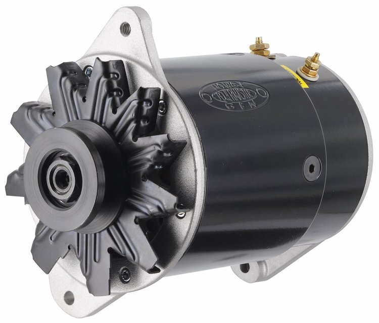 GM Short PowerGEN Alternator Black