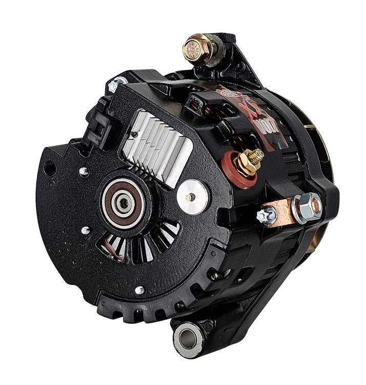 GM 5X5 Compact Race Alternator Black