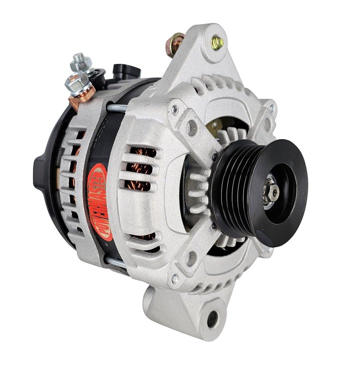 GM 12si-Style Alternator Natural 3-Wire, Serpentine Pulley