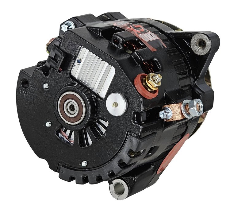 GM 5X5 Compact Race Alternator Black