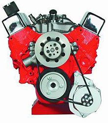 Low Mount Bracket Small Block Chevy Fits 12si and CS130 Style Alternators