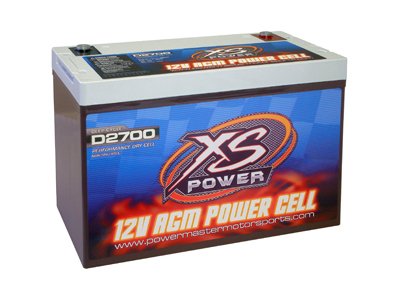 XS Power 12V AGM Battery Group 27 deep cycle battery