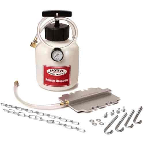 Early American Brake Power Bleeder Fits most Domestic Cars and Trucks with rectangular reservoirs smaller than 3.5" x 6.25"