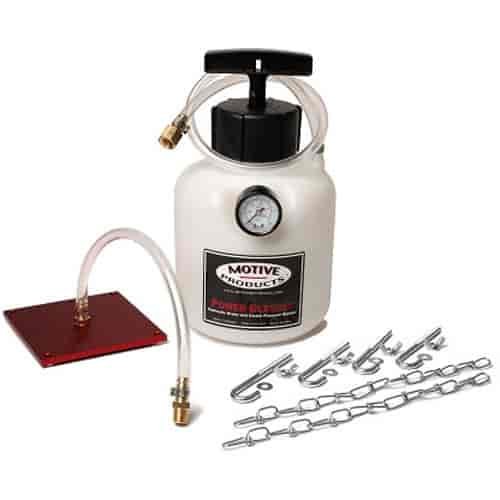Power Bleeder For round reservoir cap larger than 3" in diameter