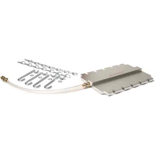 Universal Metal Rectangular Adapter Fits most Domestic Applications with reservoirs up to 4.25" x 8.75"