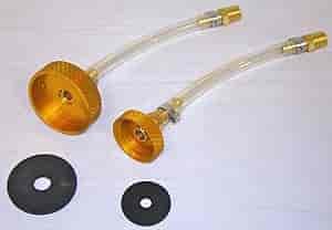 Brembo Front and Rear Motorcycle Adapter Kit Fits all motorcycles with the Brembo round cap secured with 2 screws
