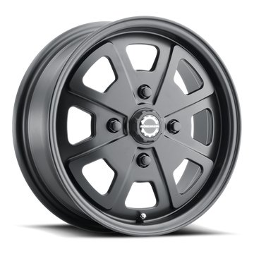 MW-730B Schnell Wheel, Size: 15" x 5.50", Bolt Pattern: 4 x 130 mm [Finish: Black]