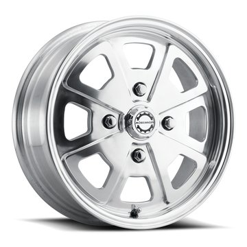 MW-730P Schnell Wheel, Size: 15" x 5.50", Bolt Pattern: 4 x 130 mm [Finish: Polished]