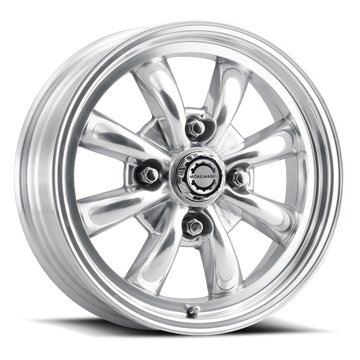 MW-731P Blitz Wheel, Size: 15" x 5.50", Bolt Pattern: 4 x 130 mm [Finish: Polished]