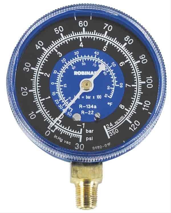 Gauge Lp- Psi/Bar/R-22/R-134 Fahrenheit