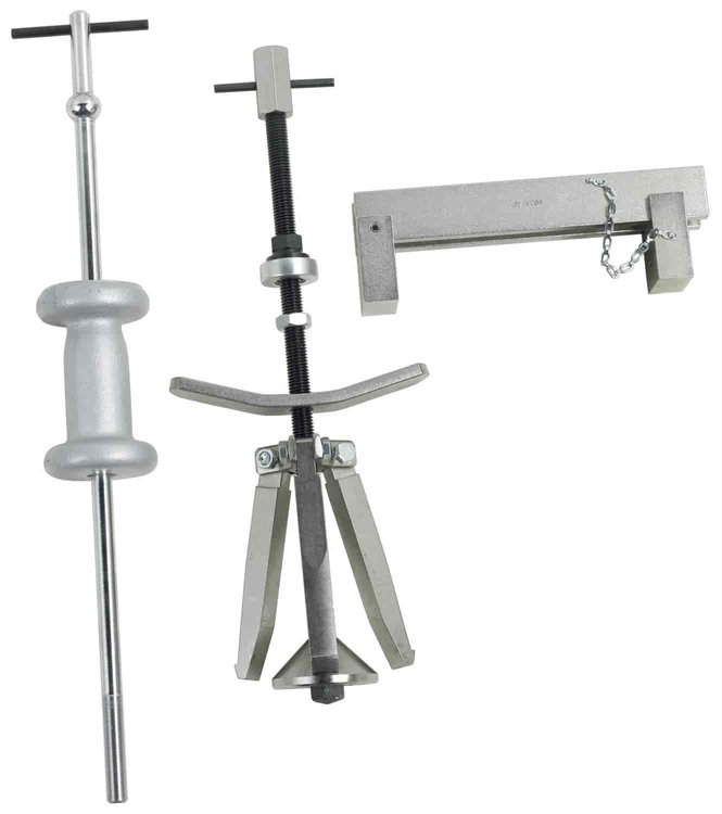 Universal Wet-Type Sleeve Puller w/5 lb. Slide Hammer