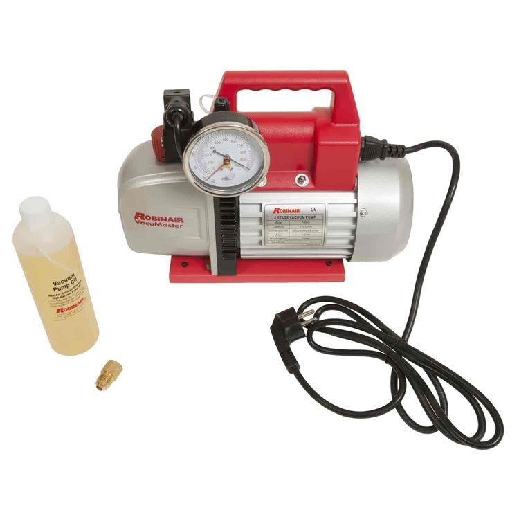 4.1 CFM Vacuum Pump Two Stage Design 220V 50/60 Hz 118 L/Min