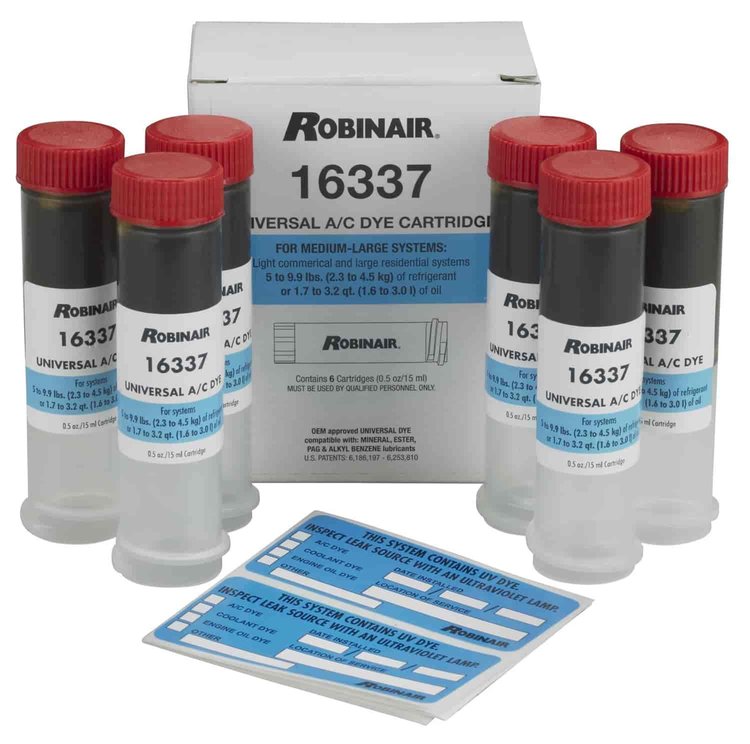Hvac Cart Dye 1/2 Oz 6 Per Case