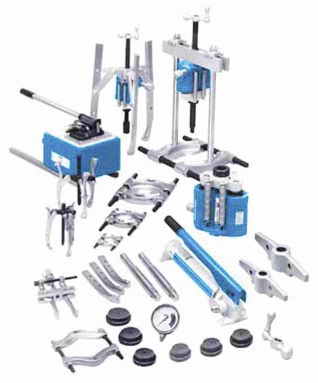 17-1/2 Ton Hydraulic Puller Set