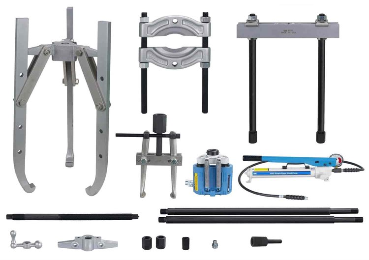 30 Ton Hydraulic Puller Set