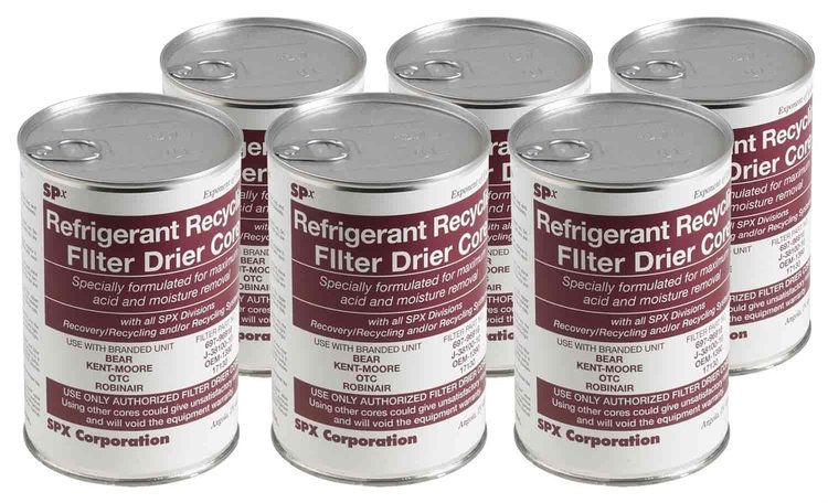 Case Of 6 Recycling Filter Drier Core