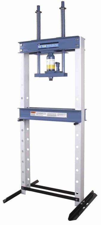 12 Ton Press W/Bottle Jack