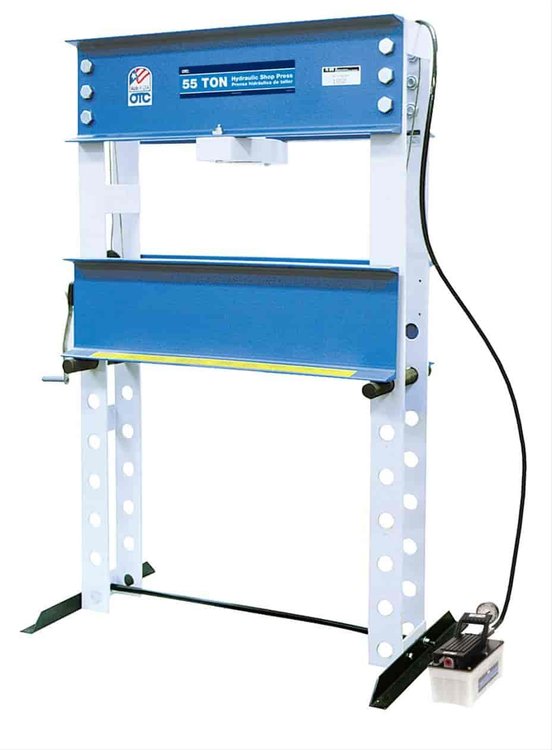 55 Ton Press W/Air Pump
