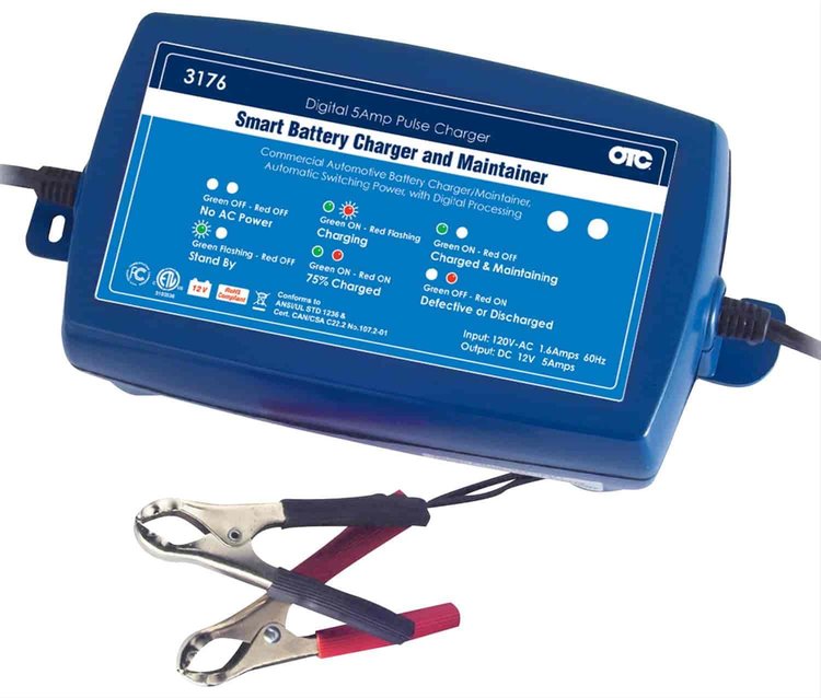 Smart Battery Charger/Maintainer