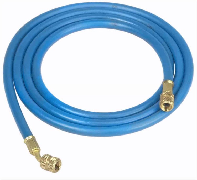 96in Blue Hose 1/4in Ffl X 1/4in Ffl Bulk