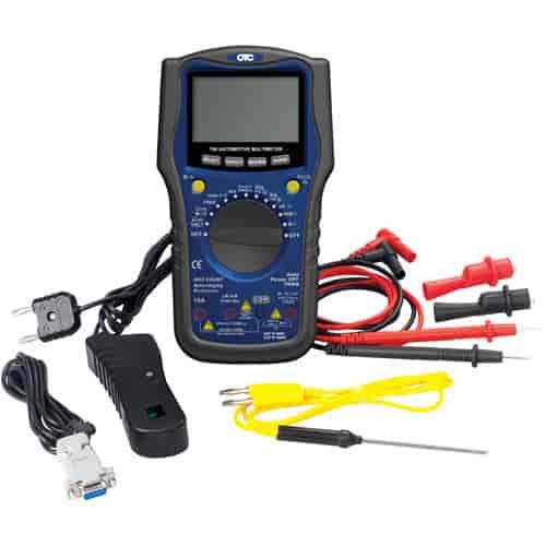 750 Series Automotive Multimeter Includes: Black Test Lead, Red Test Lead