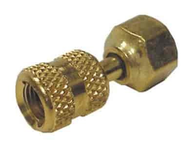 Gauge Quick Coupler With Valve Core Depressor 1/8in Fpt