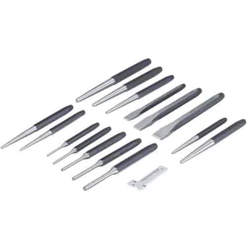 Punch And Chisel Set 16-Piece Includes: