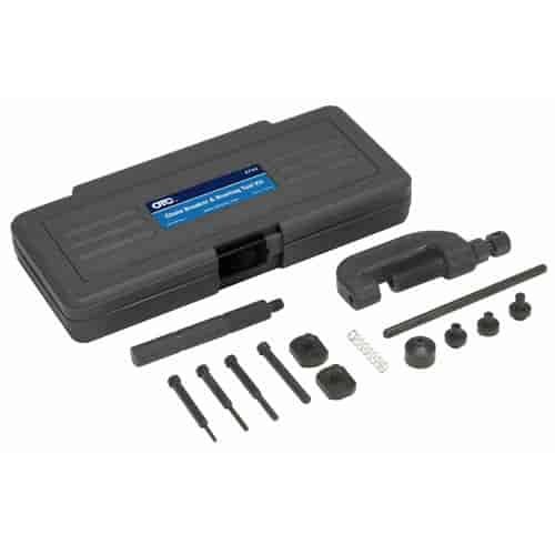 Chain Breaker And Riveting Tool Kit Break, Press, And Rivet Most #25 - #35, #428 - #630 Standard And O-Ring Roller Chains