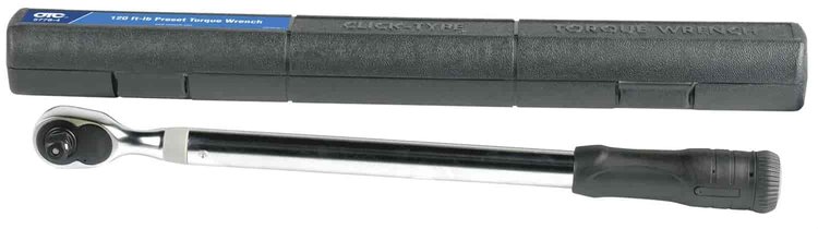 Preset Torque Wrench 120 Ft-Lb