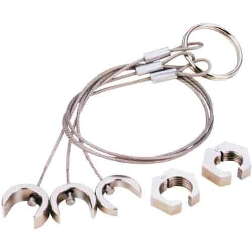 Glow Plug Remover Set Includes: 10 mm and 12 mm Split Nuts