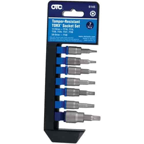 Tamper-Resistant Torx Set 7-Piece